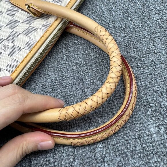 Louis Vuitton Riviera Damier Azur Canvas Satchel 650-041325 - Picture 7 of 16